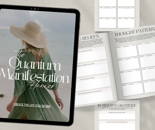 Quantum Manifestation Planner | Create The Life You Desire | PLR/MRR