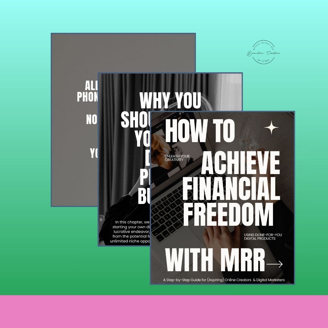 How to Achieve Financial Freedom with MRR |PLR/MRR  FREE GUIDE